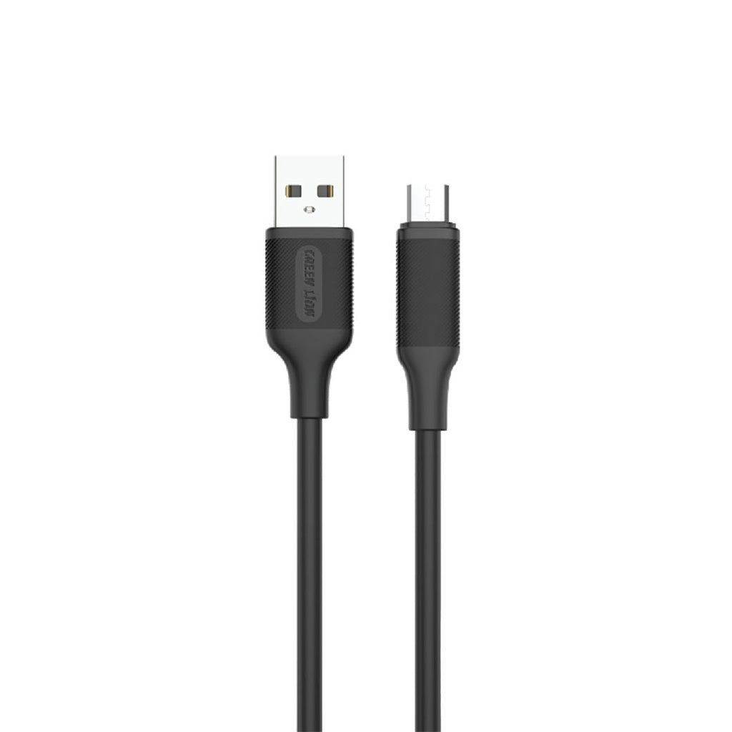Green Lion USB-A to USB-C PVC Cable 1M 2.4A Green Lion USB-A to USB-C PVC Cable 1M 2.4A